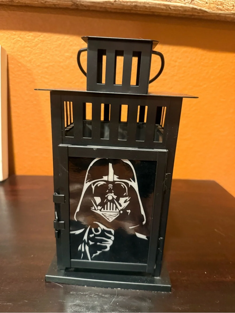 Star Wars Villains 4 sided Black Metal Decorative Lantern
